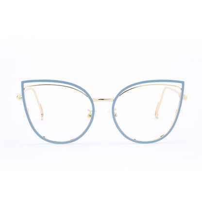 Juliette Vivid Wings Oversized Cat-Eye Glasses